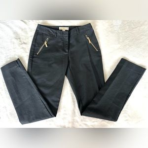 Michael Kors Black Tapered Leg Pants